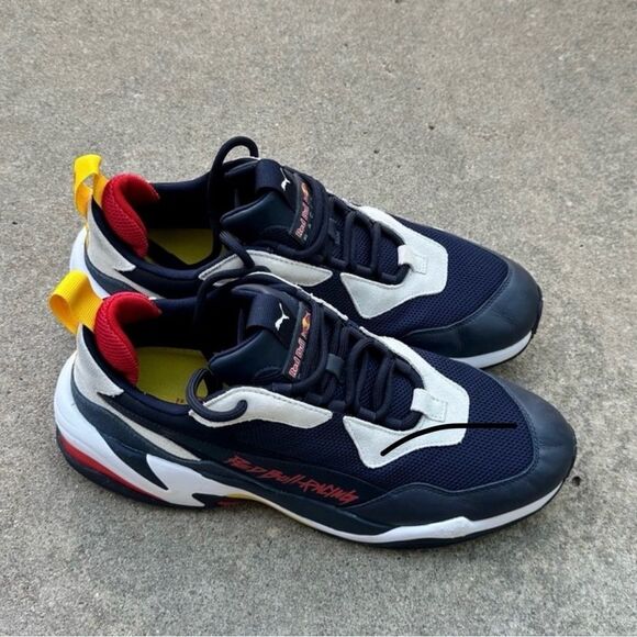 Puma Thunder Limited edition Red Bull Navy Multi - Picture 4 of 8